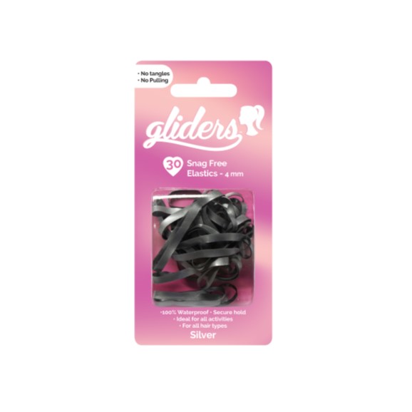 Cricket Gliders Snag Free Elastics 30 Silver Norris Hair Rockhampton
